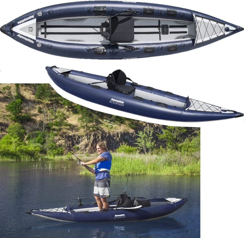 Aquaglide Blackfoot Hb Angler Kayak XL b Fishing Kayak 